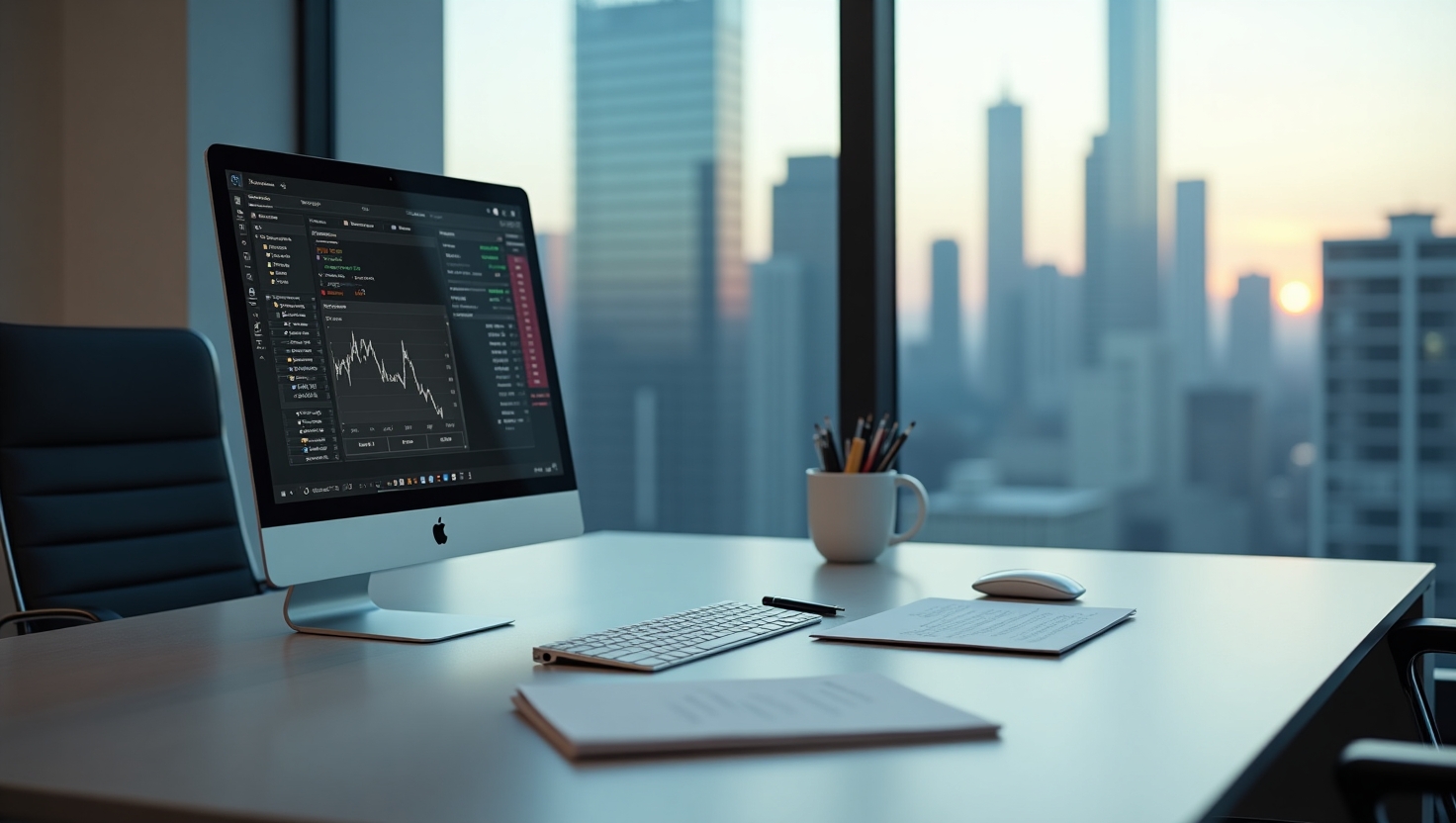 Expert comptable au travail